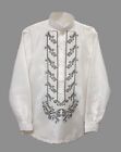 Authentic Barong Tagalog  pi  a Organza  Please Check Sizes On Photos 