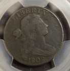 1802 Pcgs No Stems Draped Bust  Large Cent  Lot 966
