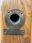 Antique Ice Box - Small Ash   Oak 3 Door Storage Chest   Bar 44  X 33 