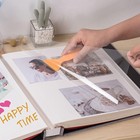 Photo Album Self Adhesive 40 Pages Grey Linen Cover 11x10 8 Scrapbook Diy Memory