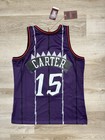 New Mitchell   Ness Vince Carter  15  Toronto Raptors Jersey  Size L  Msrp  135