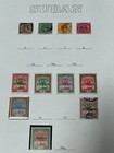 Sudan From 1897 Fantastic Collection Of Mint H   Used On Homemade Pages 9x6206s