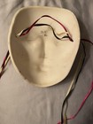 Vintage - 1986 Clay Art Ceramic Face Decorative Mask 