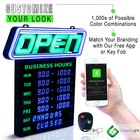 Refurbished  As Is No Warranty - Led Open Sign With Business Hours