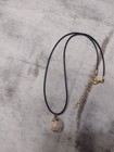 Okinawa Japanese Star Sand Necklace Glass Pendant Collectible Curio Oddity