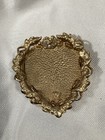 Vintage Sam Fink Red Velvet Heart Pin Cushion 