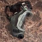 Small Msa G1 Scuba Respirator W 4pt Harness Dual Cart Apr Adapter 2new Carts