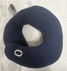 Bcozzy Neck Pillow For Travel Double Support To Head Neck Large Blue And Gray 