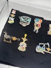 Lot Of 11 Different Hard Rock Cafe Pins Texas Mall Of America Guitars