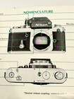 Vintage 1970 s Nikon F2 Photomic 35mm Camera Manual 2 Nikkor Manuals Lot