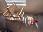 Wooden Table Top Loom With 5 Shuttles And 2 Pickup Sticks