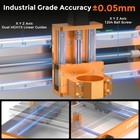 Lunyee 3020 Nova Cnc Router Machine For Engraving With 800w Trim Router Spindle