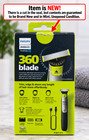 Philips Norelco Oneblade 360  Hybrid Electric Shaver Trimmer For Face Body New