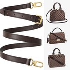 Genuine Vachetta Leather Crossbody Strap Genuine Leather Adjustable Replaceme   