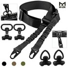 Tactical 2 Point Sling Gun Rifle Strap Adjustable M Lok Qd Sling Swivels Mount