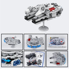 Star Millennium Falcon Building Block Set  Bricks  Blocks Toys Gift Wars 104 Pcs