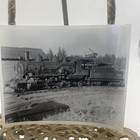 Vintage Georgia-pacific Corp 5 Steam Locomotive Photo 4x5 B w Gelatin Original