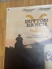 Yellowstone Dutton Ranch Banner 24x30  Coors Banquet Beer Sign  Western Cowboy