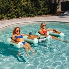 Bote Inflatable Floating Sling Chair Water Lounge Pool Float 2 Pack