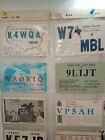 Ham Radio Call Number Post Card Lot Vintage 1960s Amateur Relay Signal Air Id 
