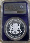 2025 Somalia 100 Shillings Silver Elephant 1 Oz African Wildlife Ngc Ms69  9999