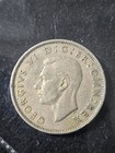1947 Great Britain 2 Shillings Florin Coin Nice Condition 