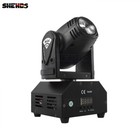 Shehds 4pcs 10w Mini Led Spot Beam 4in1 Rgbw Moving Head Lighting Party Stage