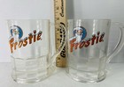 2 Vintage Plastic Frostie Root Beer Soda Mug Retro Original 5  Drive In