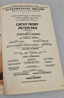 Peter Pan Playbill Cathy Rigby Dec 1990 Vol 90 No 12