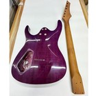 Electric Guitar Set  Purple Quilted Basswood Body  Roasted Maple Neck  Rosewood