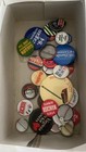 Lot Of Vintage Commercial  Promotional And Event Buttons Pins Badges