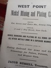 1872 Print Ad West Point Nickel Mining   Plating Co  Jersey City Nj Pulman Cars