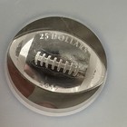 2017 Canada  25 Football Silver Gem Proof Fdi Ngc Joe Theismann Official Sign