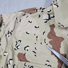 Vtg Us Military Jacket Med Short Desert Storm Camo Chocolate Chip Coat 6-color