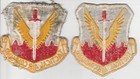 Vietnam Era Larger Size Us Air Force Usaf Tactical Air Command Patches  set  2 