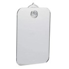 Anti Fog Fogless Shower Mirror Portable Size Adhesive Hook Travel Bath Accessory