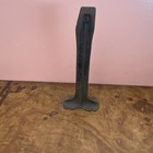 Vintage Cast Iron Metal Cobbler Shoe Stand  Mark Bb