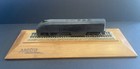 Chicago Metra Train Presentation Desktop Plaque Advertising Bronze And Wood