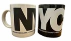 New York City Vintage Souvenir Mugs Pair World Trade Center Twin Towers