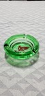 Thunderbird Hotel Ashtray Las Vegas  Vintage 1950 s Casino Green Glass