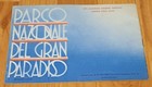 Vintage Parco Nazionale Del Gran Paradiso Italy Travel Brochure 1933