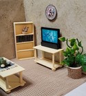 Artisan 1 12 Scale Dollhouse Full Livingroom Set  display Box Not Included read 