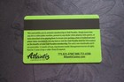 Atlantis Casino Resort Spa Reno Nevada Club Paradise Players Slot Card  blank 