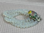 Kirks Folly Sugar Skull Beaded Stretch Bracelet J351501 Qvc