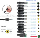 12v 3a Power Supply Ac Adapter Charger With 11 Changeable Dc Plug Tips Ac120v To