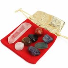 8 Pcs Healing Crystals Set Chakra Tumbled Stones For Meditation Reiki Balancing
