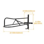 Horse Saddle Rack Wall Mounted Western Stand Storage For Saddles  Blanket  Pad