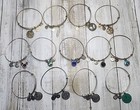Alex And Ani Mixed Bracelet Set Of 13 Bracelets  3 Disney   Silver   Gold Tone
