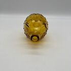  Holmegaard Jacob Bang Scandinavian Amber Pig Piggy Bank Mcm Vintage Hobnail