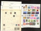 Mauritius Stamp Collection On 22 Scott International Pages  1849-1978  bi 